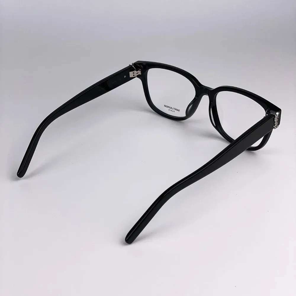 Saint Laurent SLM33/F 001 BRAND NEW Eyeglasses Cat Eye Black Women